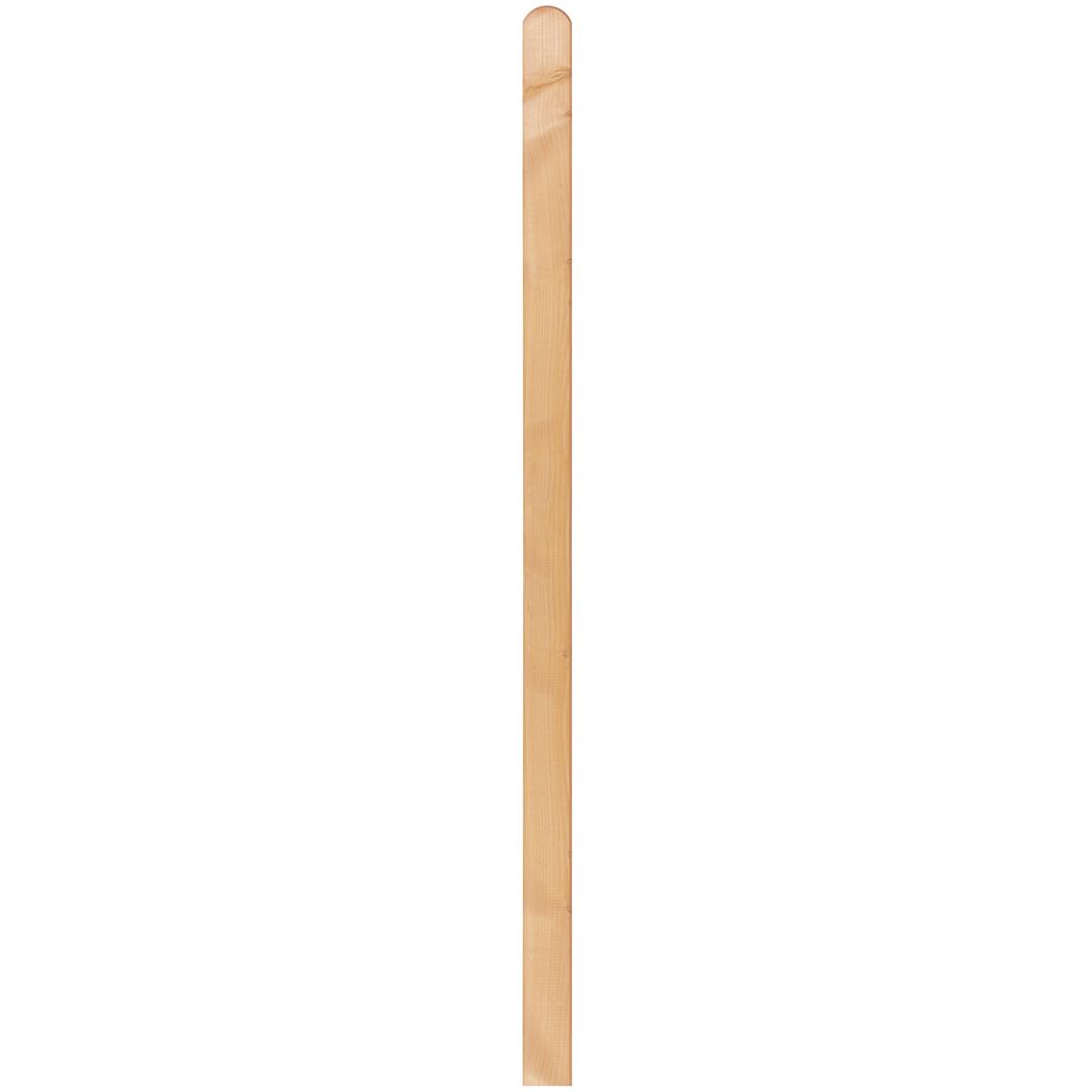Naturbelassener Oregon-Pfosten, 190 cm lang.