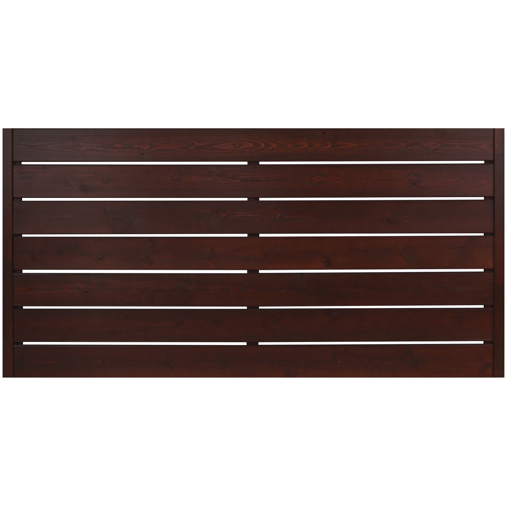 Brauner Vorgartenzaun Faro