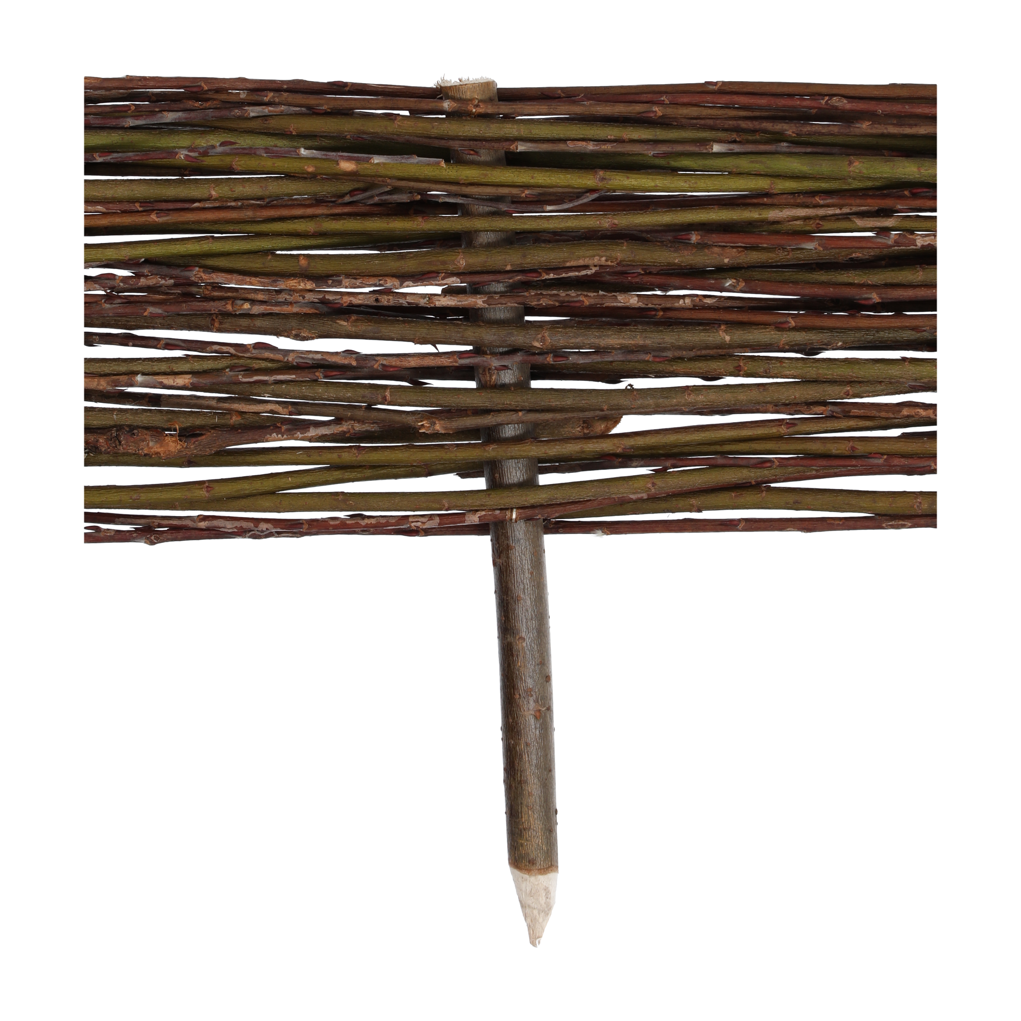 Beetumrandung gerade Weide 120 x 15 cm