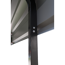 Carport 'Mailand' mit Walmdach schwarz Stahl 610 x 300 x 250 cm