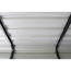 Carport 'Mailand' mit Walmdach schwarz Stahl 610 x 300 x 250 cm