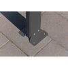 Carport 'Helsinki' mit Flachdach anthrazit Metall 503 x 305 x 232 cm