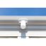 Carport 'Helsinki' mit Flachdach weiß Metall 503 x 305 x 232 cm