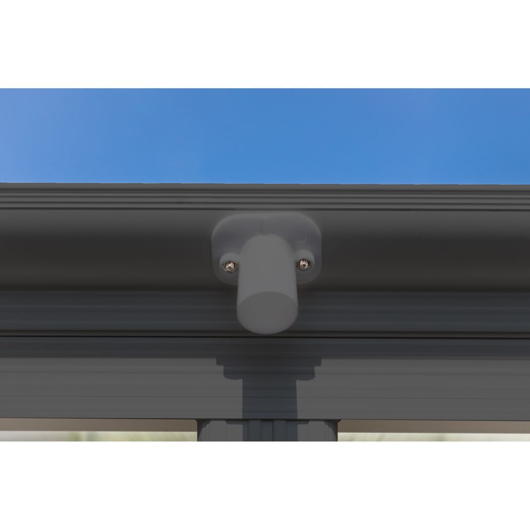 grauer Carport