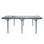 Anthrazitfarbener Carport mit Rundbogen
