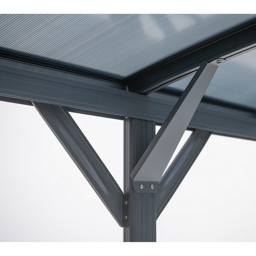 Carport-Konstruktion mit Dach