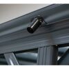 Regenrinne eines Carports