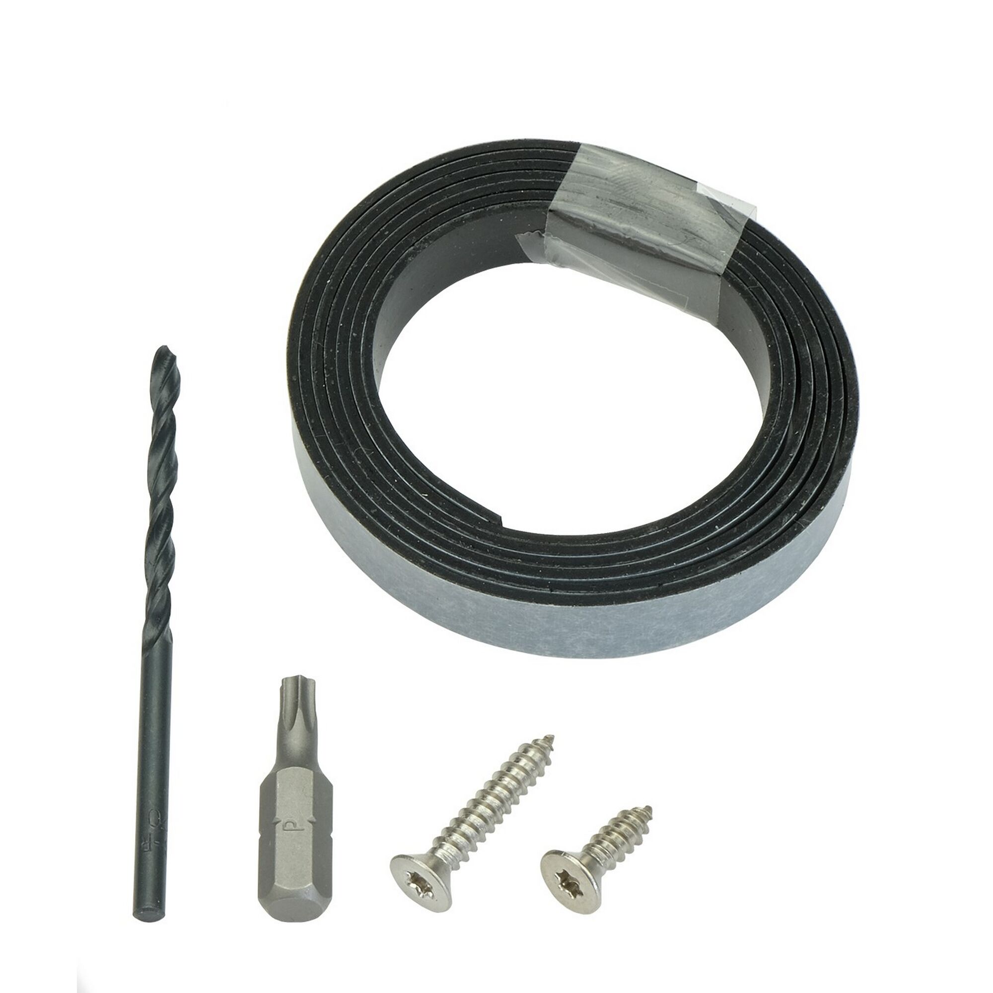 Bohrer, Schrauben und Dichtungsband