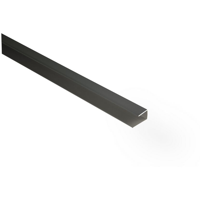 Schwarze Metallschiene