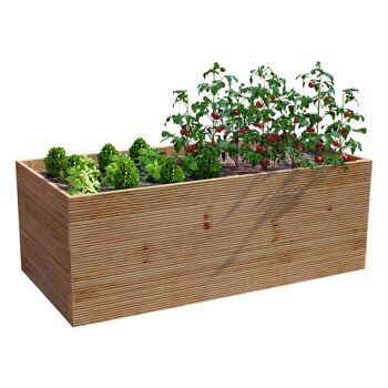 Hochbeet 'Bea' Douglasie natur 200 x 72,5 x 100 cm