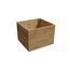 Leeres Holz Hochbeet