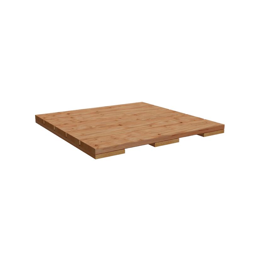 Eine Holzpalette