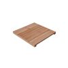 Holzfliese Douglasie braun 600 x 600 x 49 mm
