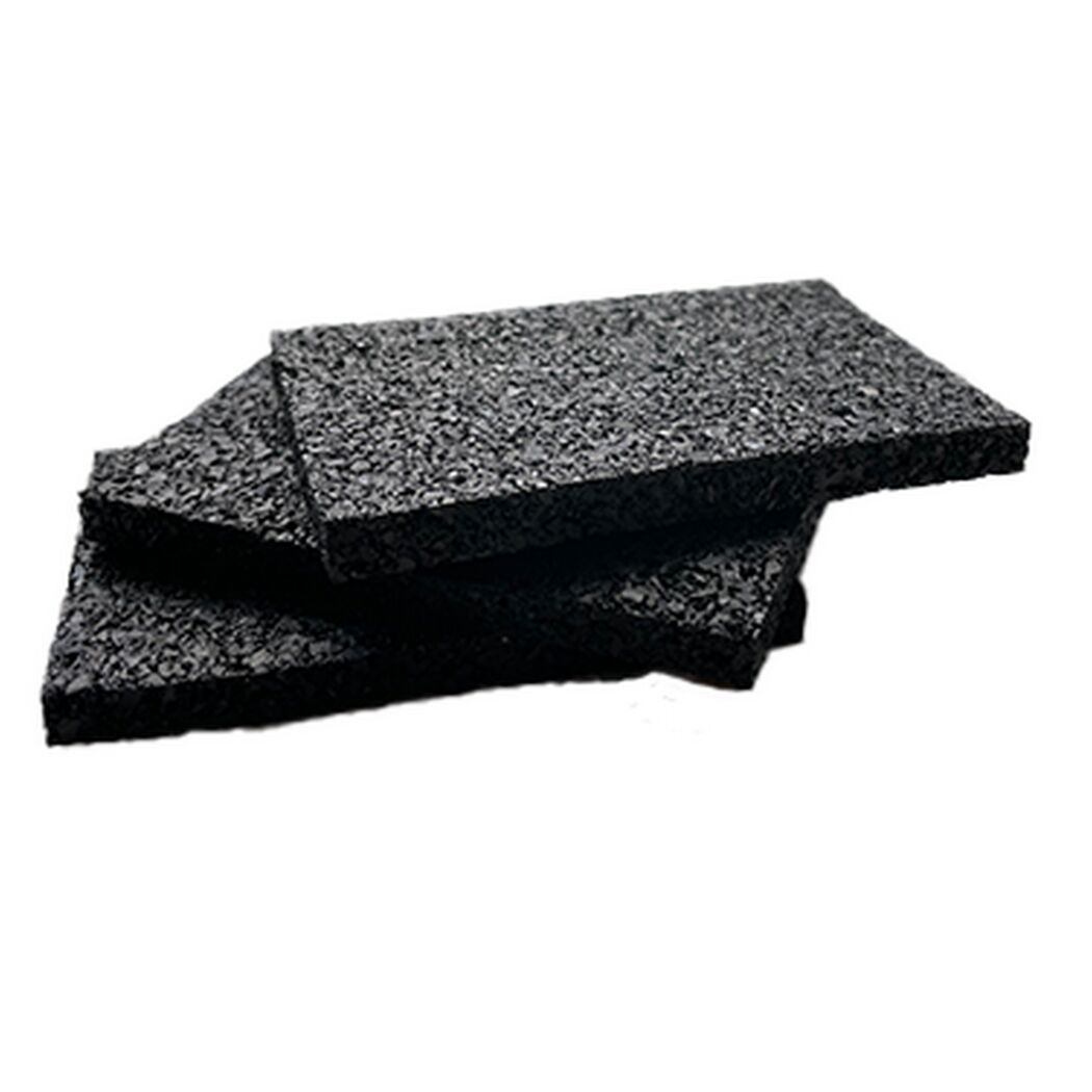 Drei schwarze Auflagepads