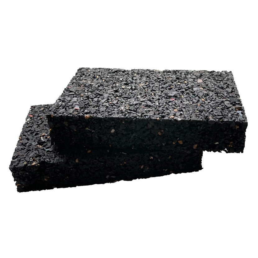 Zwei schwarze Auflagepads