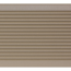 Terrassendiele 'Exklusiv' sandfarben matt 2500 x 145 x 26 mm