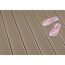 Terrassendielen 'Exklusiv' sand matt 4000 x 145 x 26 mm