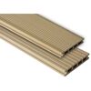 Terrassendielen 'Exklusiv' sand matt 4000 x 145 x 26 mm