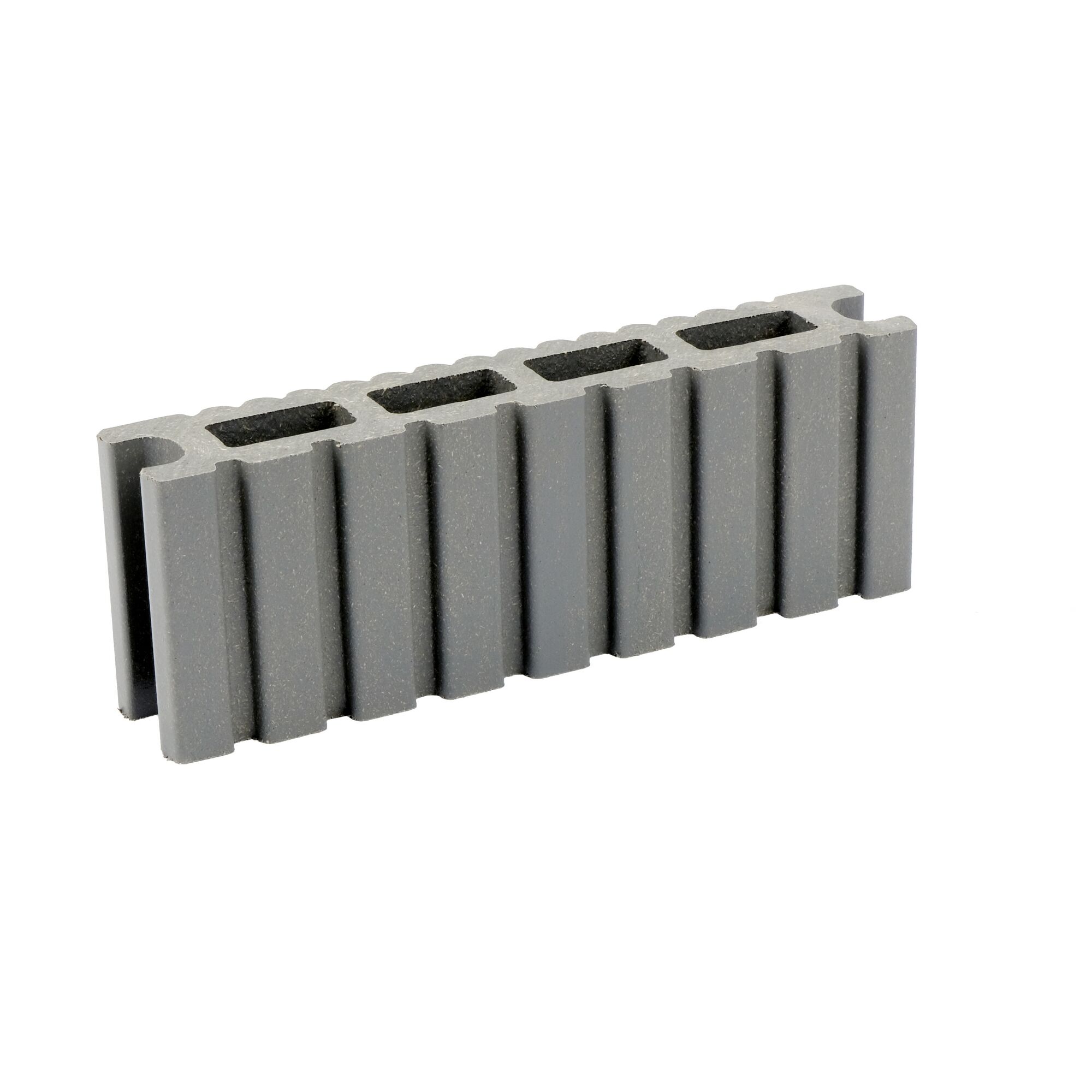 Graue WPC Bodendiele