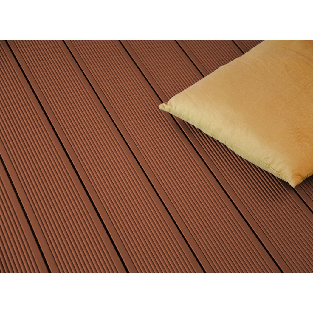 Terrassendielen 'Exklusiv' braun 2500 x 145 x 26 mm