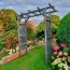 Gartenlaube aus Holz