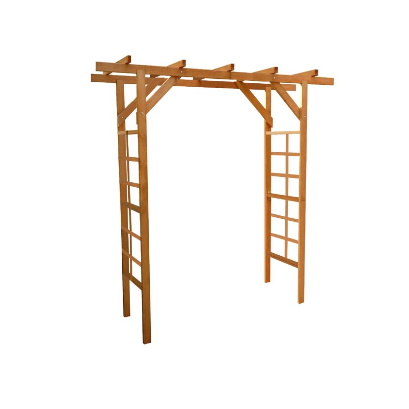 Gartenbogen aus Holz
