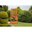 Rankkasten mit Pergola braun 102 x 200 x 64,5 cm
