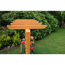 Rankkasten mit Pergola braun 140 x 140 x 64,5 cm