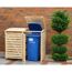Holz Mülltonnenverkleidung