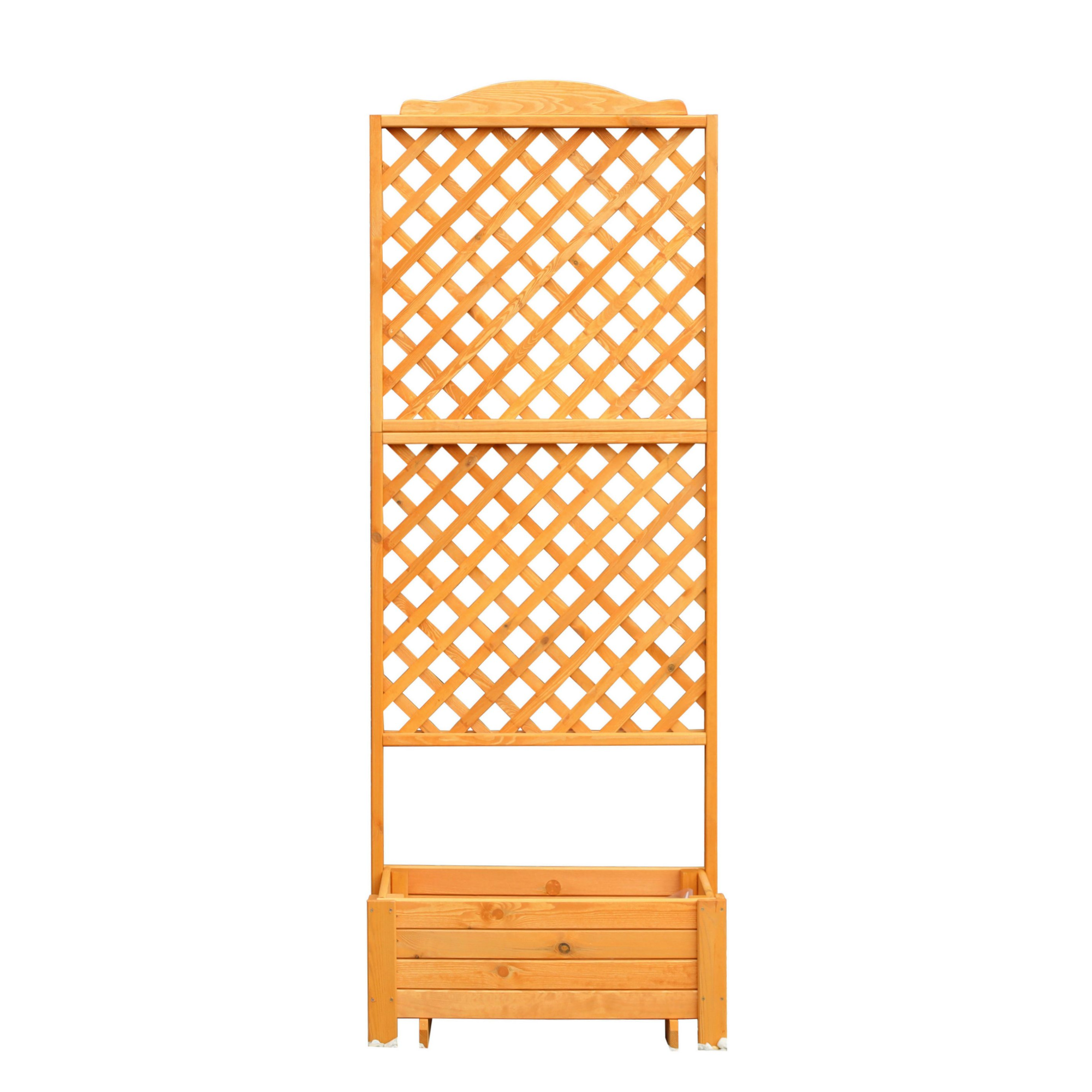 Rankkasten 'Romantica' braun 80 x 210 x 38 cm