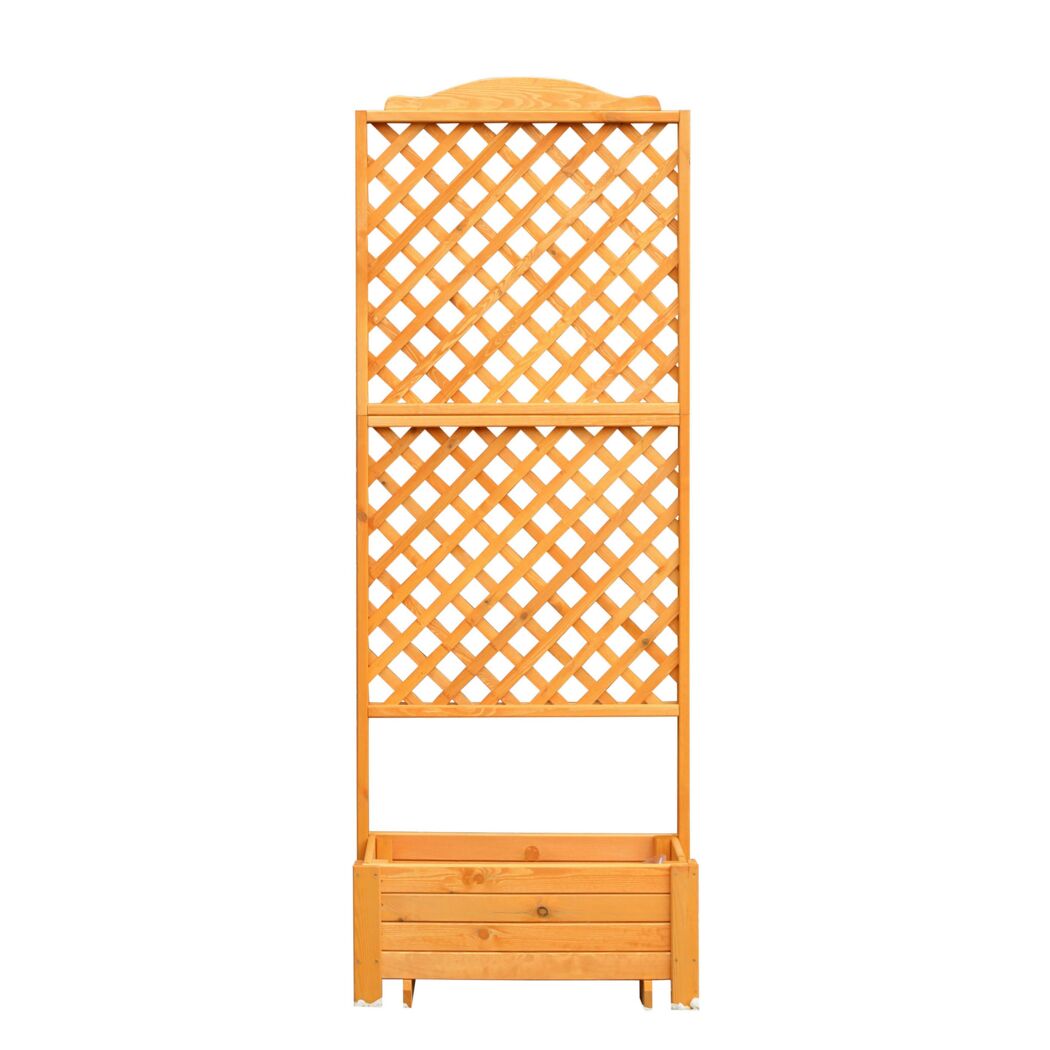 Rankkasten 'Romantica' braun 80 x 210 x 38 cm