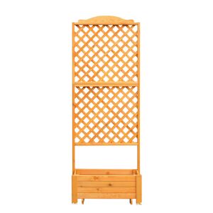 Rankkasten 'Romantica' braun 80 x 210 x 38 cm