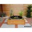 Holz-Gartenteich mit Solarpumpe