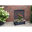 Rankkasten mit Pergola schwarz 102 x 104 x 64,5 cm