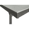 Einzelcarport 'Friesland Hybrid Set 11' Fichtenholz schiefergrau 314 x 555 cm