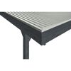 Einzelcarport 'Friesland Hybrid Set 11' Fichtenholz anthrazit 314 x 555 cm