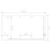Einzelcarport 'Friesland Hybrid Set 11' Fichtenholz anthrazit 314 x 555 cm