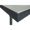 Doppelcarport 'Friesland Hybrid Set 13' Fichtenholz anthrazit 557 x 555 cm