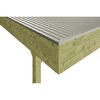 Doppelcarport 'Friesland Hybrid Set 13' Fichtenholz 557 x 555 cm