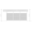 Doppelcarport 'Friesland Hybrid Set 13' Fichtenholz 557 x 555 cm