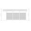 Doppelcarport 'Friesland Hybrid Set 14' Fichtenholz nussbaumfarben 557 x 708 cm