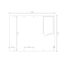 Doppelcarport 'Friesland Hybrid Set 14' Fichtenholz 557 x 708 cm
