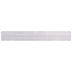 Betonzaunplatte 'Klassik Prestige' betongrau 3,5 x 26 x 184 cm