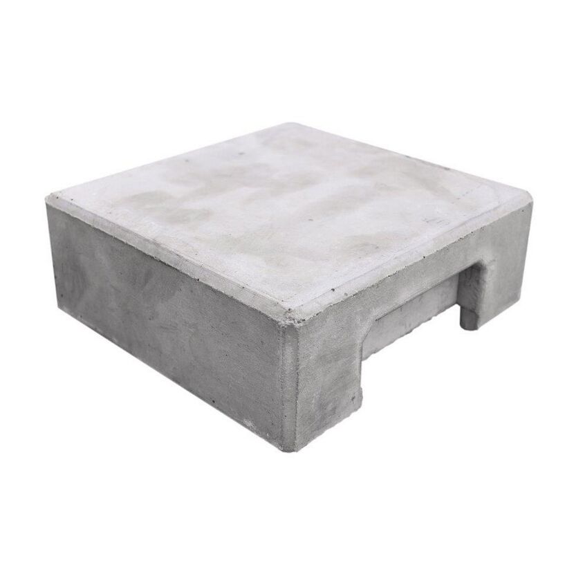 Betoneckpfostenkappe 'Klassik' betongrau 14 x 5 x 14 cm