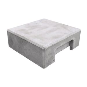 Betoneckpfostenkappe 'Klassik' betongrau 14 x 5 x 14 cm