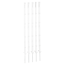 Verkleinertes Bild von Pfahl mit Stahlspitze weiß 104 cm, 5er-Set