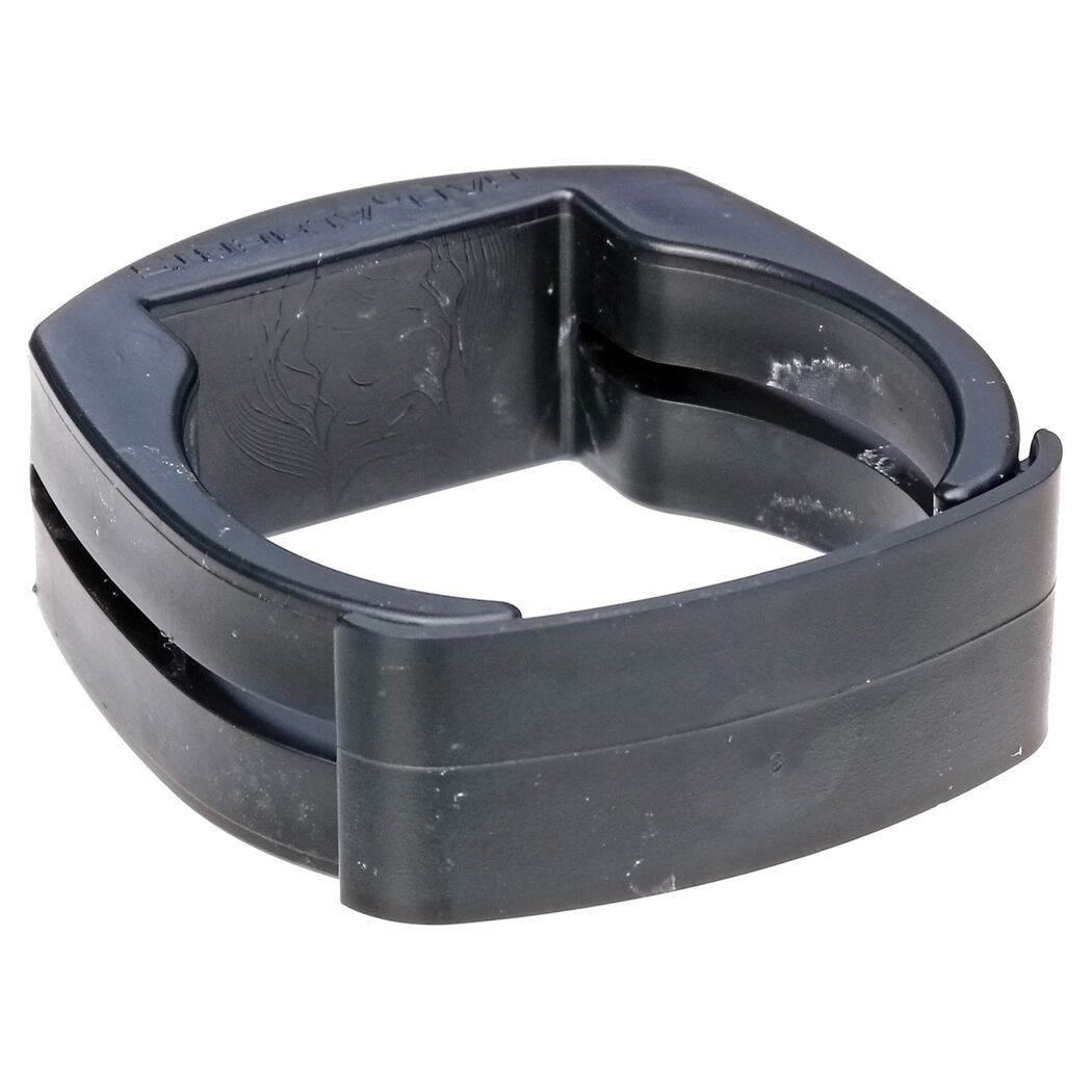 Schwarze Fix Clip Schelle für Zaunpfosten