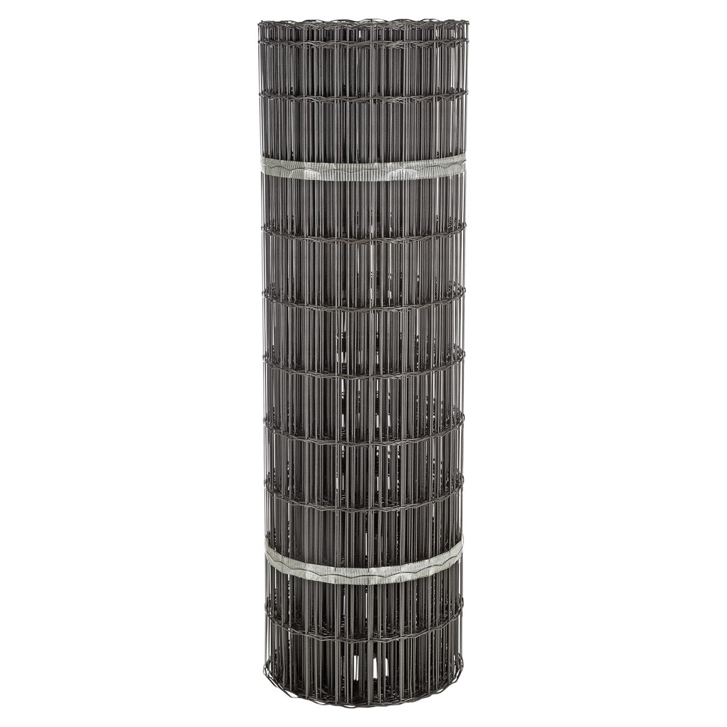 Rolle anthrazites Fix-Clip Pro Schweißgitter