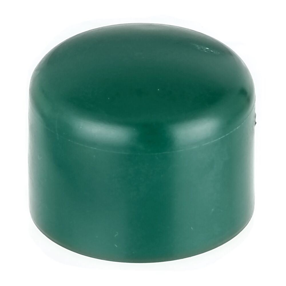 Grüne Pfostenkappe aus Kunststoff