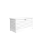 Gartenbox 'FreizeitBox 130' Stahl weiß 134 x 71 x 62 cm
